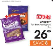 Cadbury Tumbles/Whispers-For 2