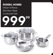 Russell Hobbs Urban 6 Piece Stainless Steel Cookware Set