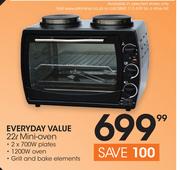 Everyday Value 22Ltr Mini Oven