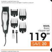 Wahl Basic Clipper Set