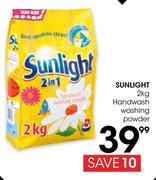 Sunlight Handwash Washing Powder-2Kg