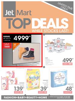 Jet Mart : Top Deals (24 Sept - 7 Oct 2018), page 1