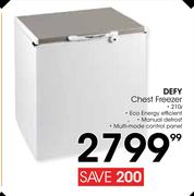 Defy 210Ltr Chest Freezer