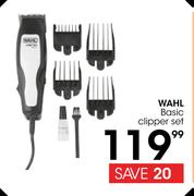 Wahl Basic Clipper Set