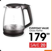 Everyday Value Glass Kettle