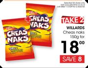 Willards Cheas Naks-2x150g
