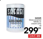 Safari Gloss Enamel (White Or Cream Only)-5Ltr