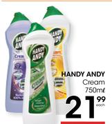 Handy Andy Cream-750ml Each
