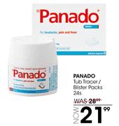 Panado Tub Tracer/Blister Packs-24's Pack
