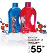 Satiskin Bubblebath-2Ltr