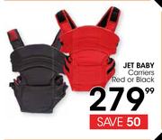 Jet Baby Carriers (Red Or Black)-Each