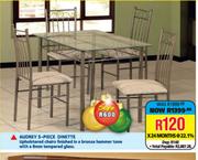 Audrey 5-Piece Dinette