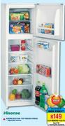 Hisense BCD Top Freezer Fridge-168Ltr