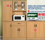 Jordan Kitchen Storage Unit Optional