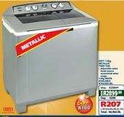 Defy Metallic Twin Tub-13kg