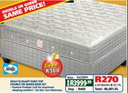 Sealy Elegant Euro Top Double Or Queen Base Set