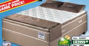 Slumberland Panjo Pillow Top Double or Queen Base Set