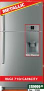 LG Metallic Fridge Freezer-710ltr