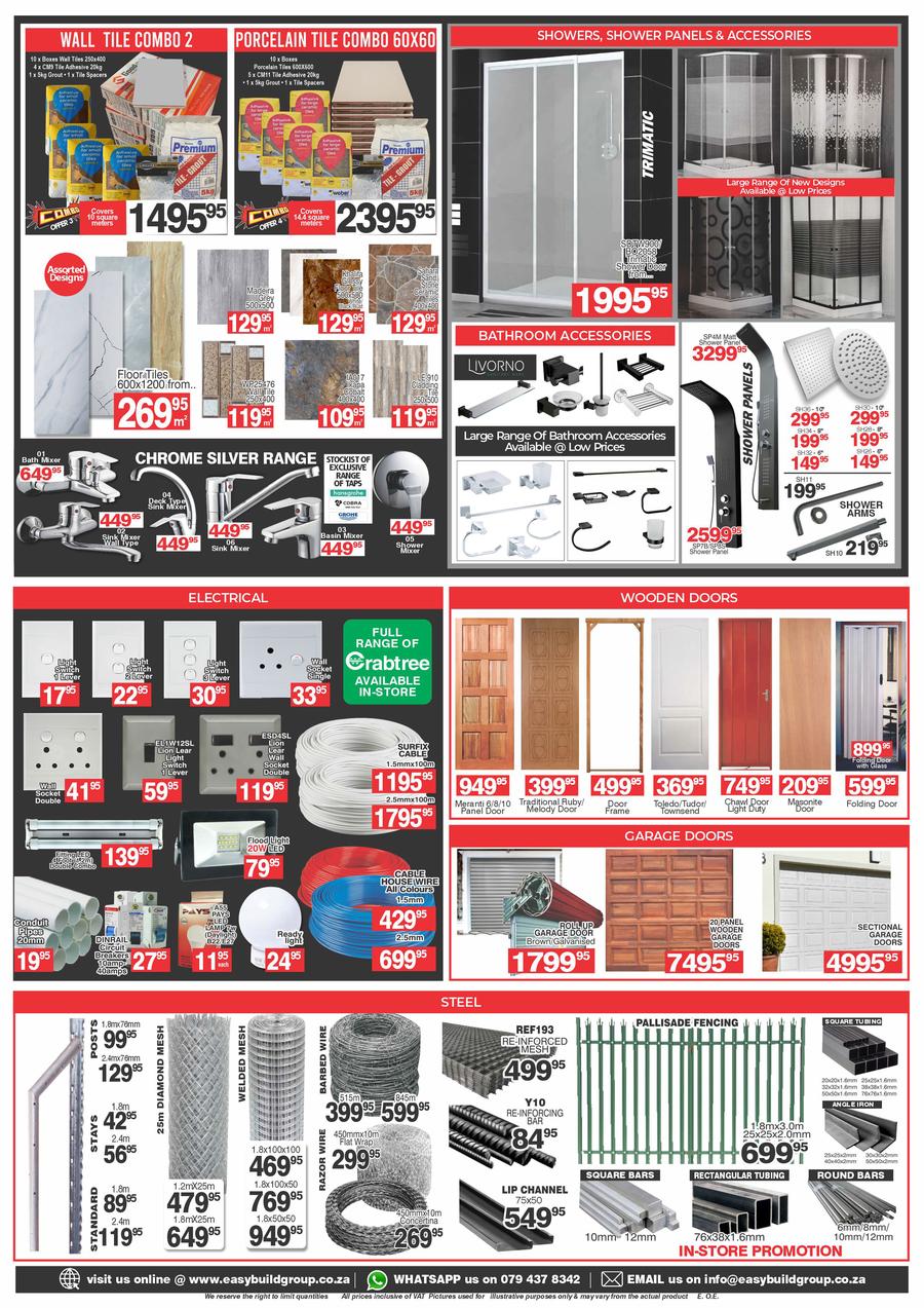 Easy Build & Tile (29 April - 27 May 2022) — www.guzzle.co.za