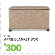 April Blanket Box 8-463