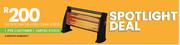 Luxell 3 Bar Heater LX2820 54-009