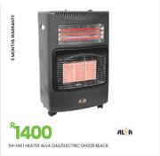 Alva Gas/Electric Black Heater GH309 54-144