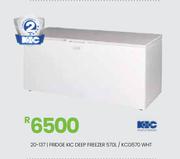 KIC 570L WHT Fridge Deep Freezer KCG570 20-137