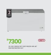 Defy 481L Net WHT Fridge Deep Freezer DMF456/382/294 20-040