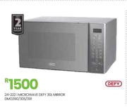 Defy 30L Mirror Microwave DMO390/30S/391 24-222