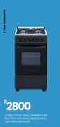 Obac 4 Burner Compact Full Gas Stove 50x50 OB500G/SFULL 76x60 OB760G/S 21-582