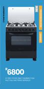 OBAC 6 Burner Compact Full Gas Stove 76 x 60 OB760G/S 21-585