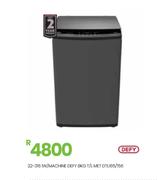 Defy 8Kg T/L MET W/Machine DTL165/156 22-316