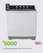Defy 18Kg T/T WHT W/Machine DTT180 22-281