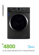 Midea 7Kg F/L Titanium W/Machine MF100W70/T 22-332