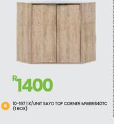 Sayo Top Coner K/Unit (1 Box) MWBR840TC 10-197