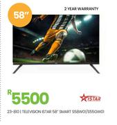 Istar 58" Smart Television S58W01/S55GW01