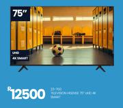 Hisense 75" UHD 4K Smart Television 23-760