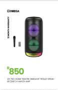 Omega BT Trolley Speaker (2x8") Home Theatre X-AWY/X-AWP 
