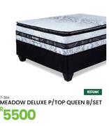 Restonic Meadow Deluxe P/Top Queen B/Set 7-384