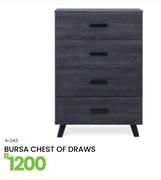 Bursa Chest Of Draws 4-043