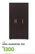 April Wardrobe 3 Door 1-261