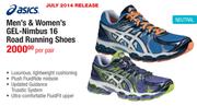 Asics Men's & Women's Gel-Nimbus 16 Road Running Shoes-Per Pair