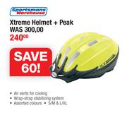 Sportsmans Warehouse Xtreme Helmet + Peak