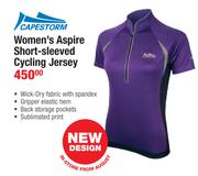 Capestorm Women's Aspire Short Sleeved Cycling Jersey