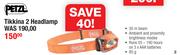 Petzl Tikkina 2 Headlamp