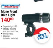 Sportsmans Warehouse Mono Front Bike Light