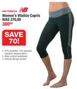 New Balance Women's Vitalize Capris