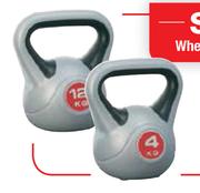 Assorted Vinyl Kettlebells-16kg