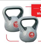Assorted Vinyl Kettlebells-6kg