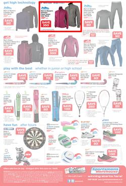 Sportsmans Warehouse : Sports Value Starts Here (24 Jul - 10 Aug 2014), page 4